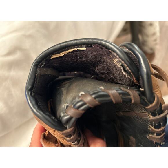 Rawlings D115PTB Premium Series 11.5" Youth Leather Baseball Softball Glove LHT - Picture 6 of 10